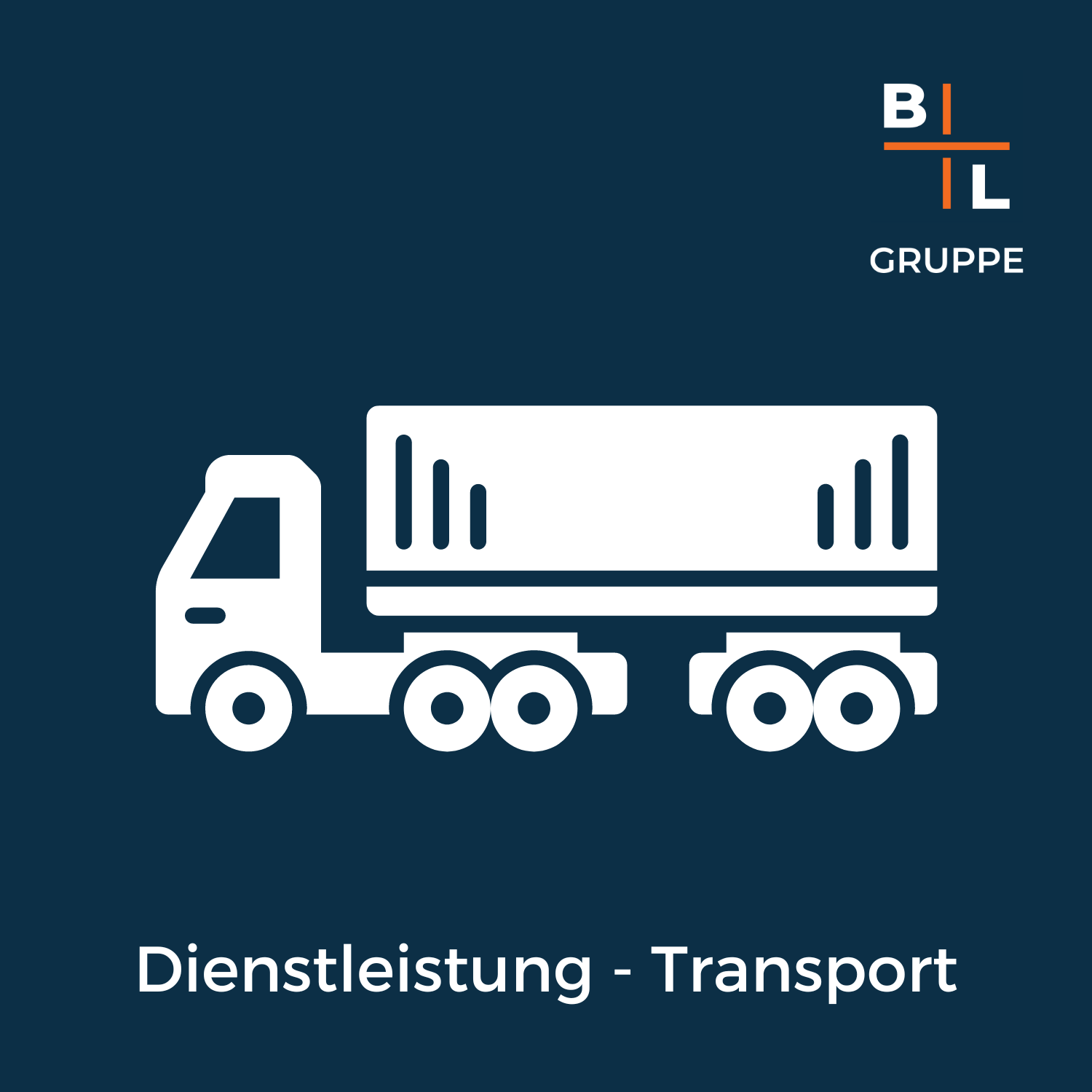Dienstleistung – Containertransport